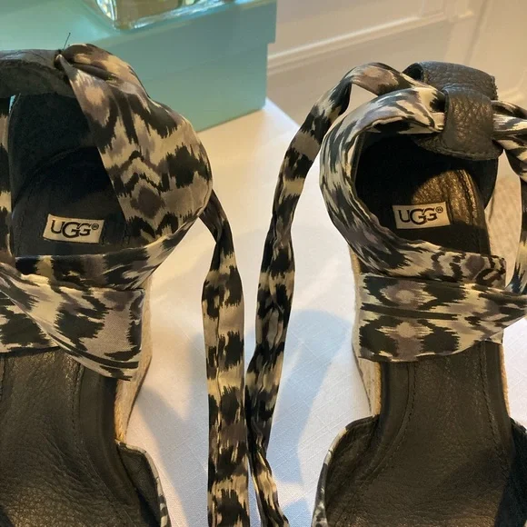 UGG Lucianna Espadrille Wedge size 8 - Picture 4 of 6